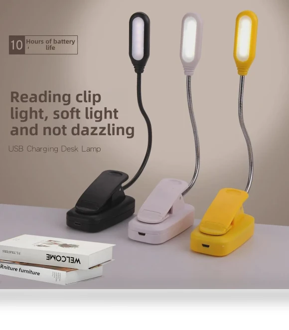 LED Desk Lamp with USB Charging — Study & Desk Lighting, AI Supermarket