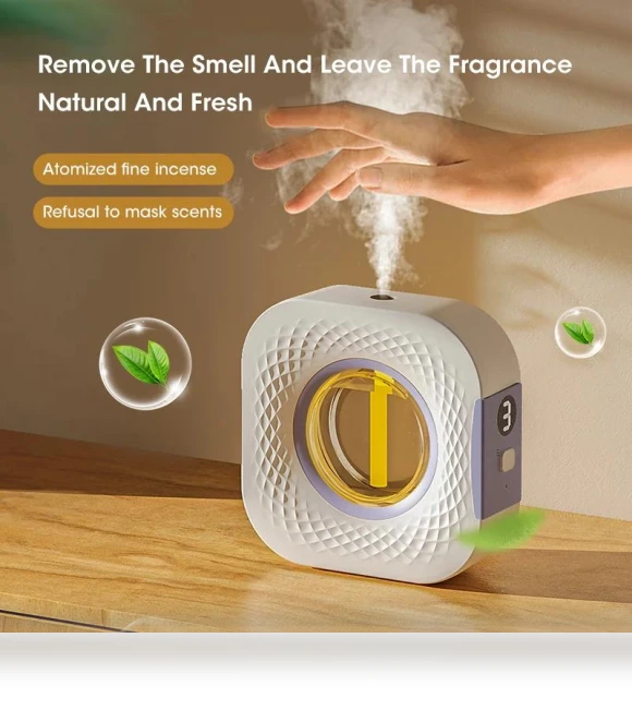Smart Aromatherapy Diffuser with Display — Diffusers, HOME-Auto-001