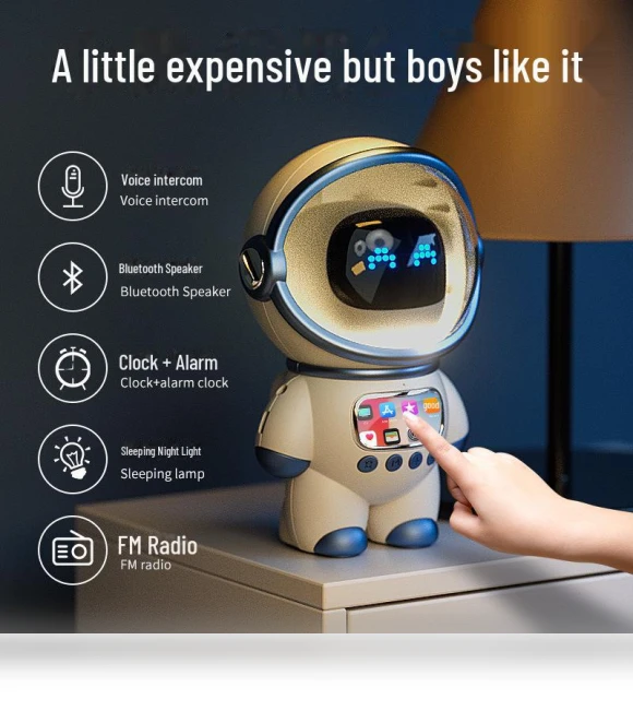 Smart Bluetooth Speaker with AI — Portable Audio, ElectroCN
