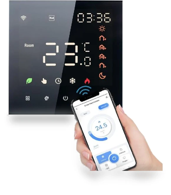 Smart Thermostat with Voice Control — Home Climate Control
