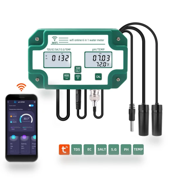 Smart Water Quality Tester — Battery Testing Tools, yieryi