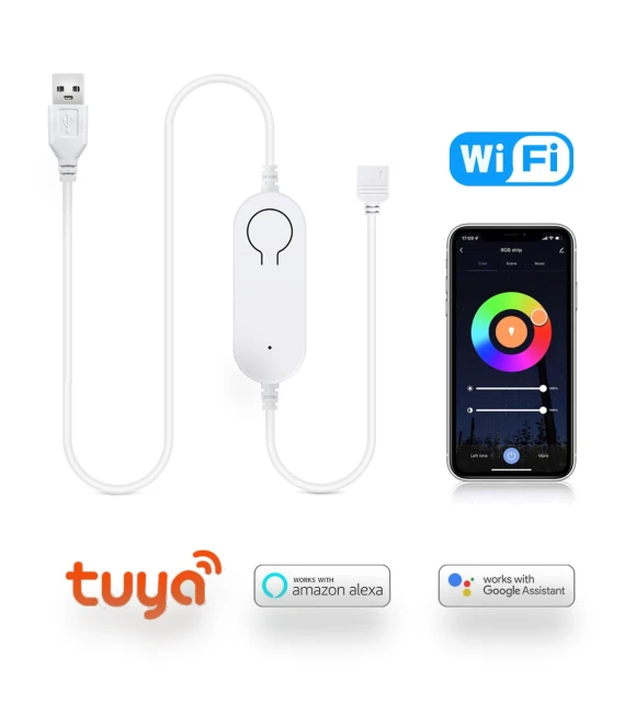 Smart WiFi LED Strip Controller — Smart Home Hubs & Controllers, 888 Auto Parts Town
