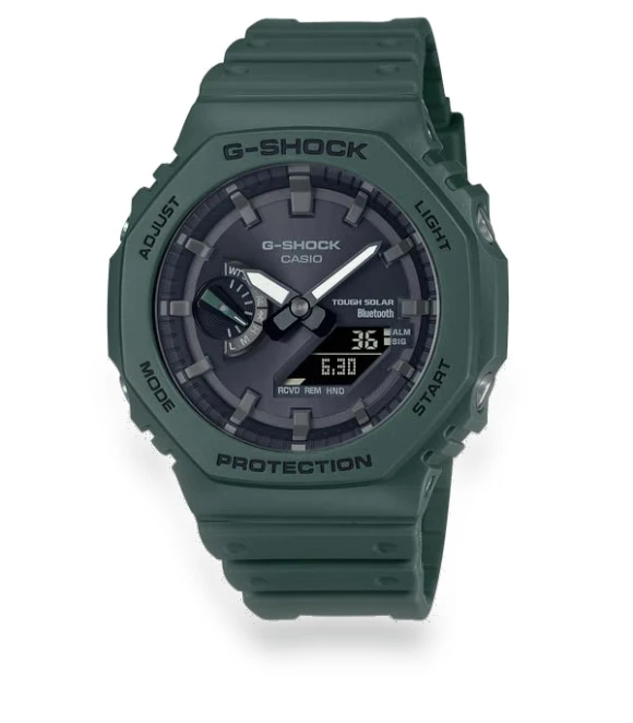 Solar Watch Green Black — Wearable Accessories, Casio