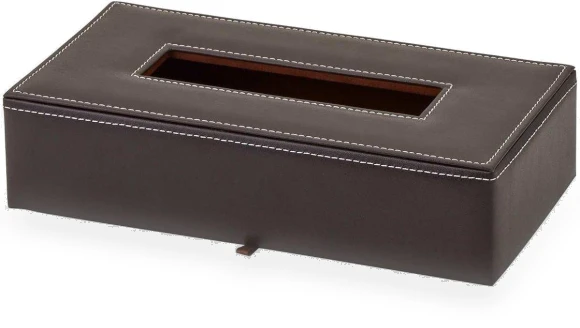 Stylish Leather Style Smart Tissue Box — Boxes, SOLT Japan Market