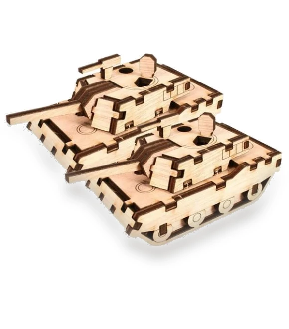 Transformer Robot Tank 3D Puzzle — Puzzles, Board M Factory