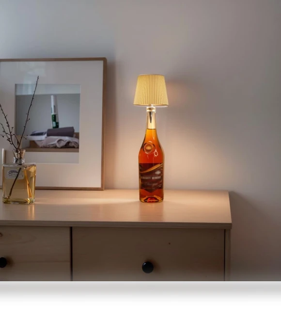 Wireless Bottle Lamp — Standing Lights