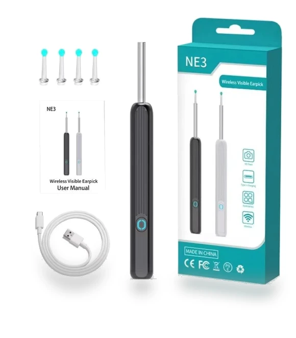 Wireless Smart Visual Ear Cleaner — Syringes, YJMP beauty health