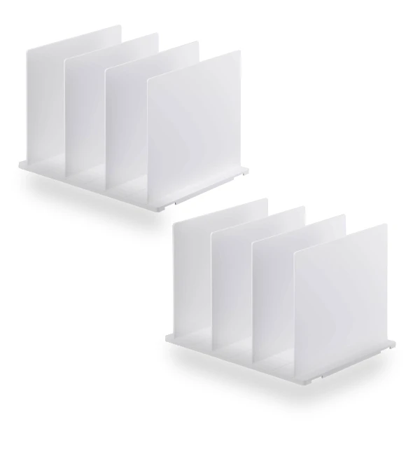 Adjustable Smart Closet Bag Storage Set — Hanging Shelves, Yamazaki Jitsugyo
