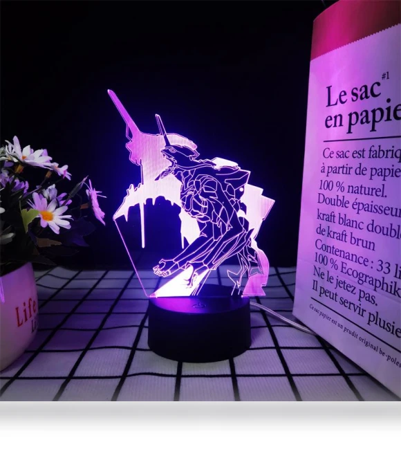 Colorful Touch-Sensitive 3D Acrylic Figure Night Light — Night Lights, Smarter than future