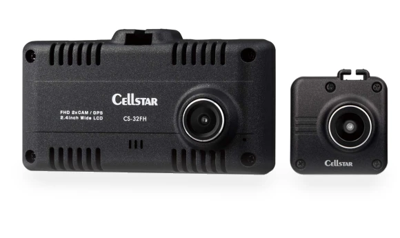 Dual Camera Car DVR — Dashboard Cameras, SAMURAI STYLE