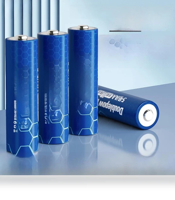 Rechargeable 1.5V Lithium-Ion Battery — 3.7V Batteries, Doublepow Battery