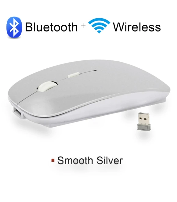 Rechargeable Wireless Bluetooth Mouse — Mouse Pads, Essager Electronic