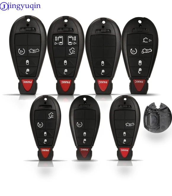 Remote Case Smart Key Shell — Keyless Entry, Jingyuqin Car Key
