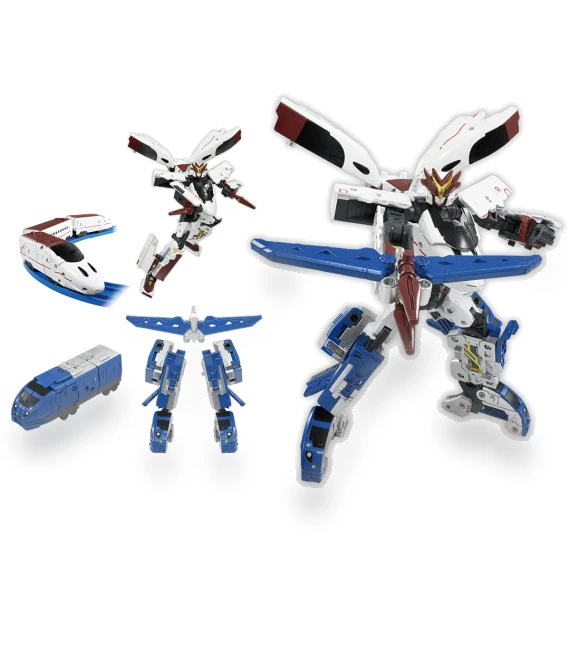Shinkansen Transformation Robot Shinkalion Z 800 Sonic Set — Toy Vehicles, Tomy