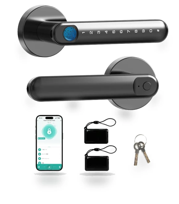 Smart Electronic PIN Card with Fingerprint — Smart Home Security, AniWorld