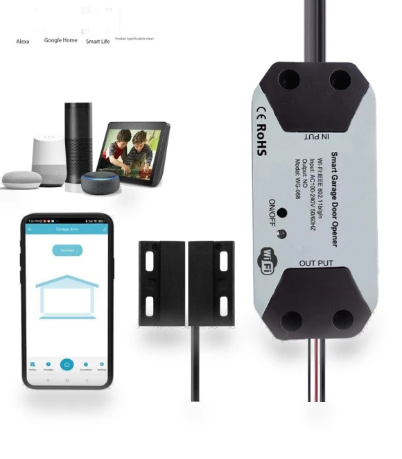 Smart Garage Door Controller — Smart Home Hubs & Controllers, TrendVibeCN