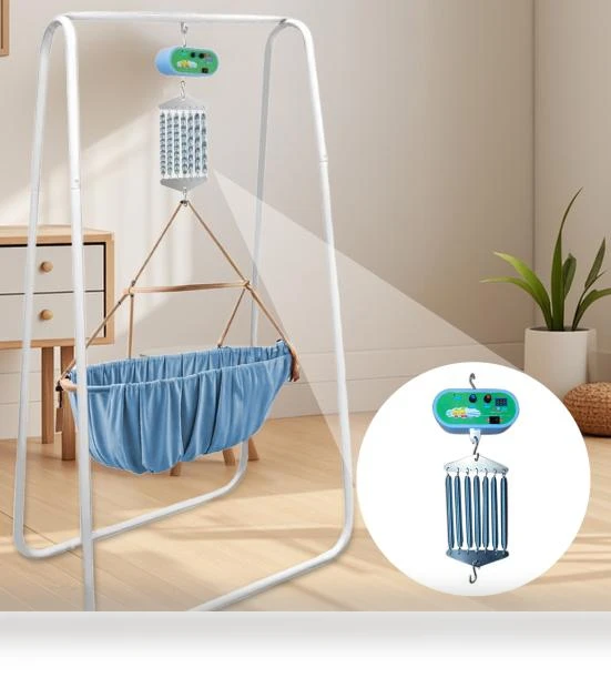 Spring Cradle with Electric Drive and Controller — Cradle, Hercules