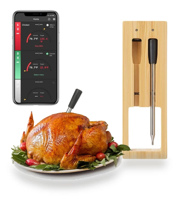Wireless Smart Meat Thermometer — Thermometers, Daily necessities-V