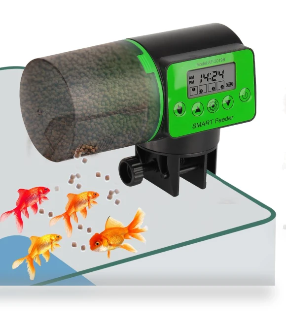 Adjustable Automatic Aquarium Feeder — Feeders, HOME LOVER