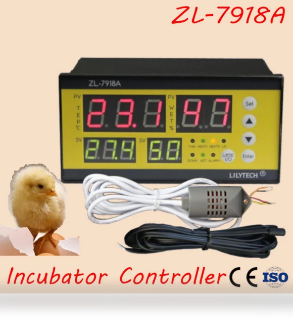 Automatic Temperature and Humidity Controller for Incubator — Controllers, Brazone