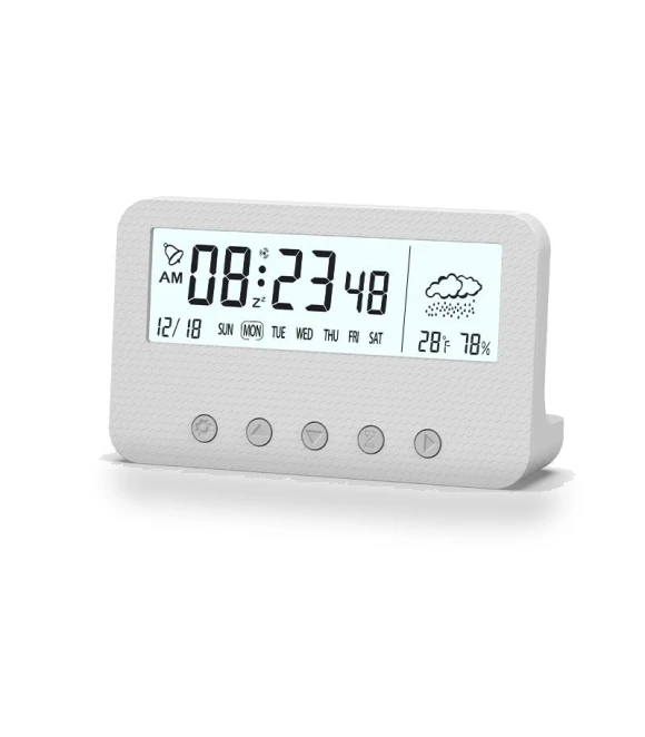 Digital Alarm Clock with Temperature and Humidity Display — Alarm, Alarm Clock