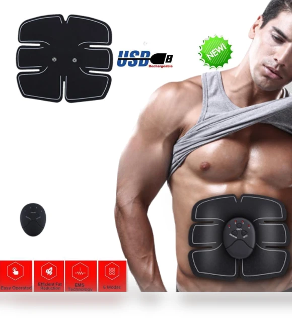 EMS Smart Abdominal Muscle Vibration Fitness Massager — Muscle Stimulators, Binchi Outdoor Equipment