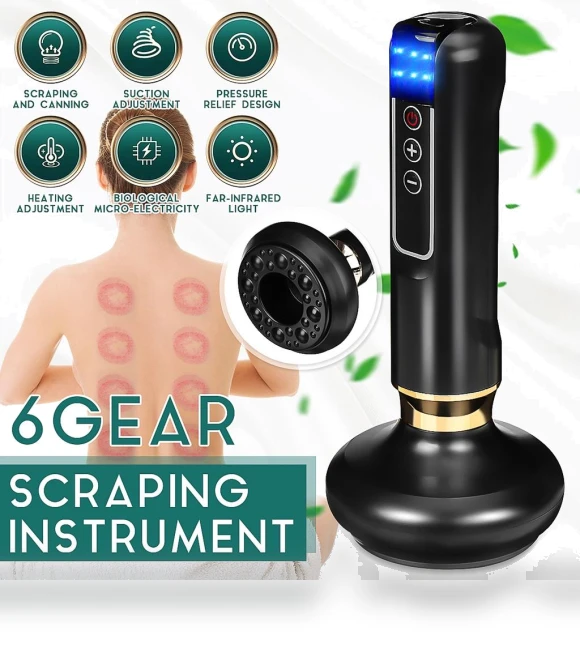 Intelligent Negative Pressure Cupping Massager — Back Relief Solutions, iHome Global