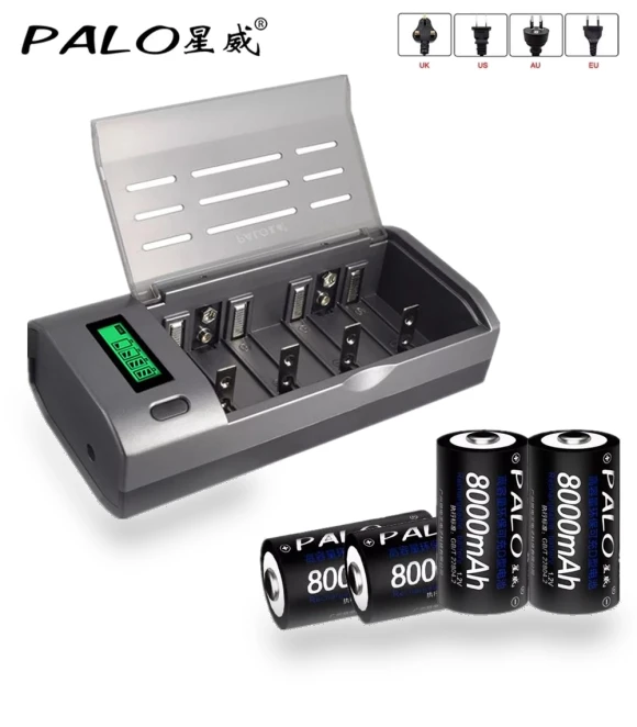 Rechargeable Battery with Smart Charger — Batteries, PALO