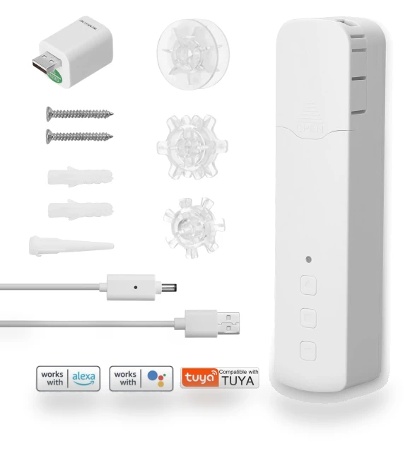 Smart Curtain Motor — Smart Home Hubs & Controllers, Meterk