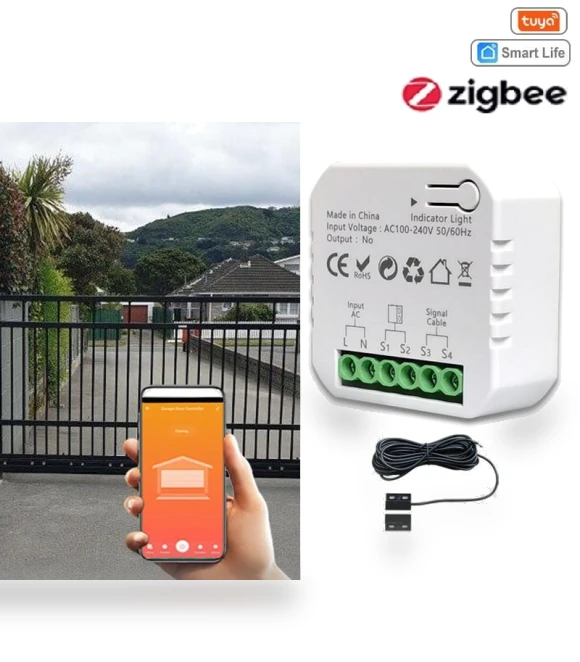 Smart Garage Door Opener Mechanism — Smart Home Modules, Home Renovation