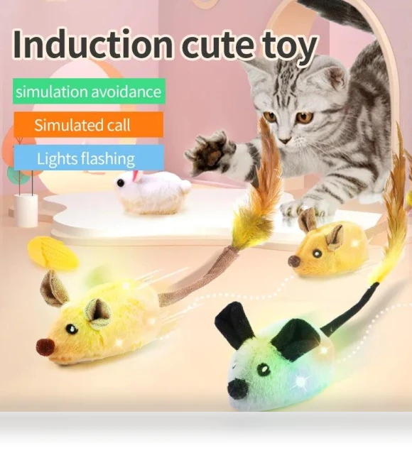 Smart Running Mouse Toy for Cats — Mice & Animals, TianJinGeErLiShangMaoYouXianGongSi