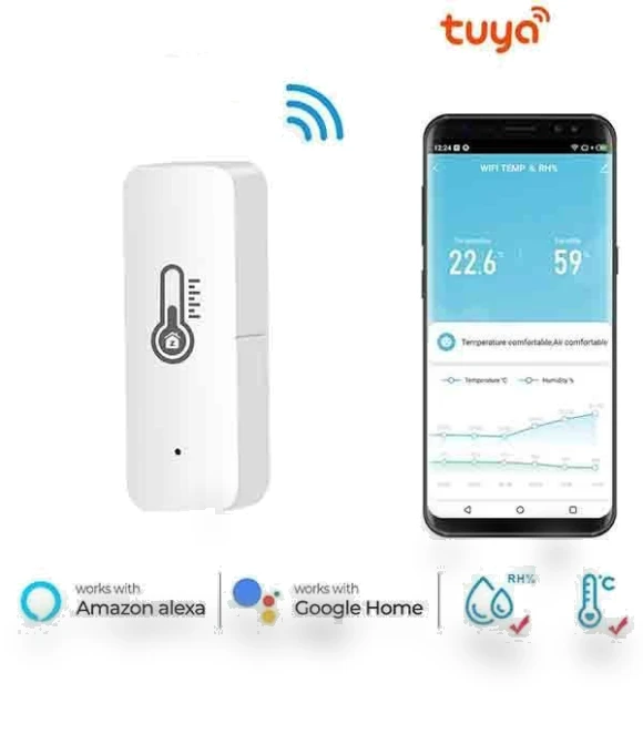 Smart Temperature and Humidity Sensor — Home Climate Control, lucky you one