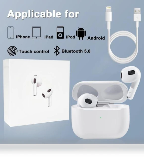 Wireless Earbuds with Touch Control — In-Ear Headphones, Huaqiang Technology