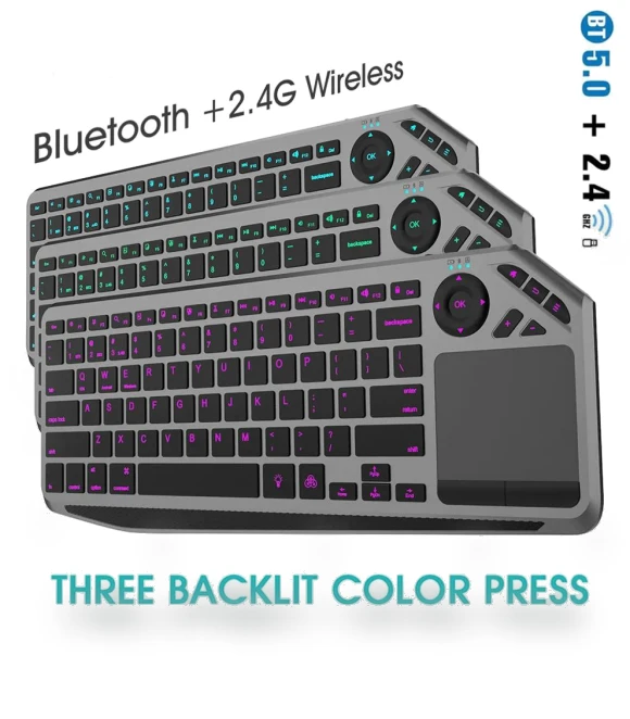 Bluetooth Keyboard with Touchpad — Keyboards, SeenDa