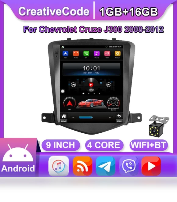 Car Radio Receiver 2 Din Android with Touch Screen — Stereo Receivers, CreativeCode