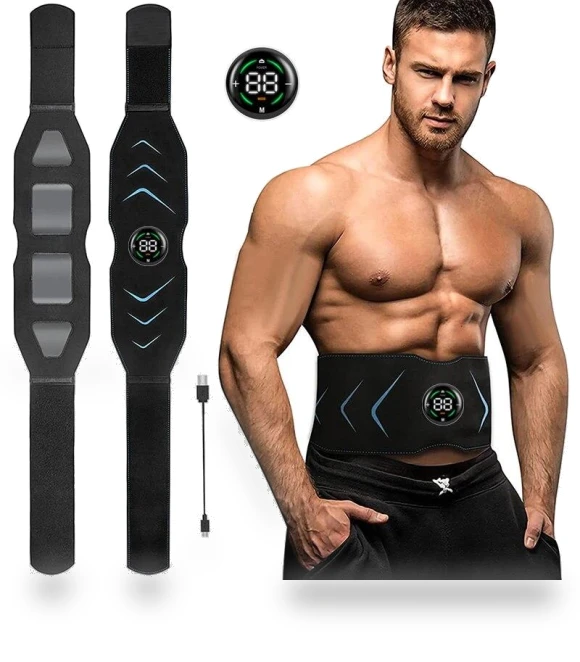 Electric Muscle Stimulator Abdominal Belt — Muscle Stimulators, KSIYER BRYTEY