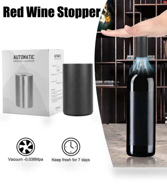 Electric Wine Stopper — Wine Accessories, HOME LOVER