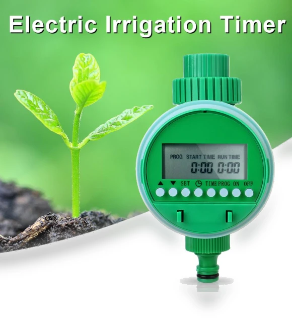 Electronic Intelligence LCD Display Valve Irrigation Control System — Controllers, HOME LOVER