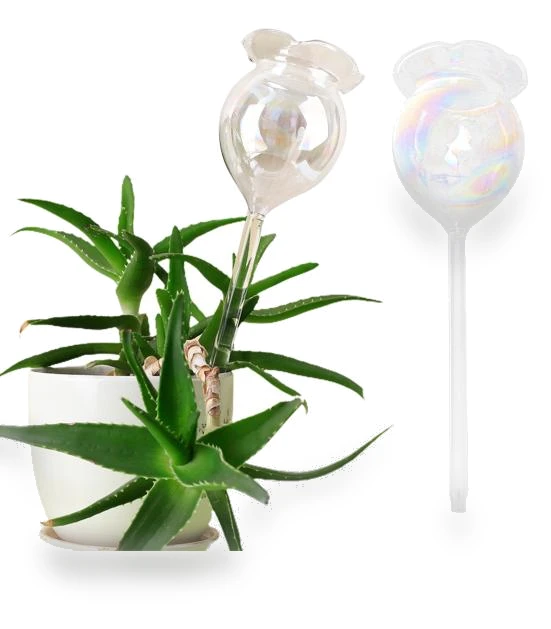 Glass Flower Watering Bulbs — Tree Care, HOMEKA