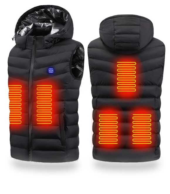 Heated Vest Jacket — Vests, Smart Mouse