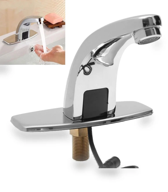 Infrared Hands Free Bathroom Mixer — Hands-Free Faucets, LY Home&Kitchen