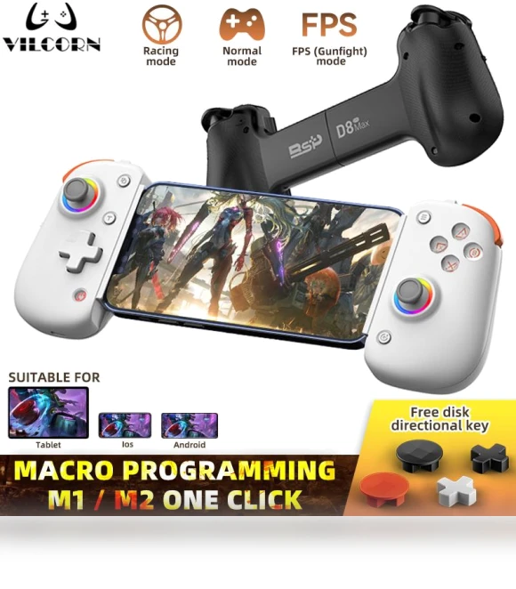 Mobile Gaming Controller D8Pro — Accessories, VILCORN
