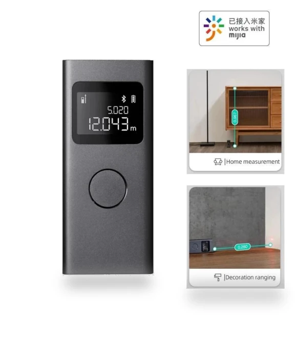 Smart Laser Distance Measurer — Laser Distance Measuring Tools, Xiaomi