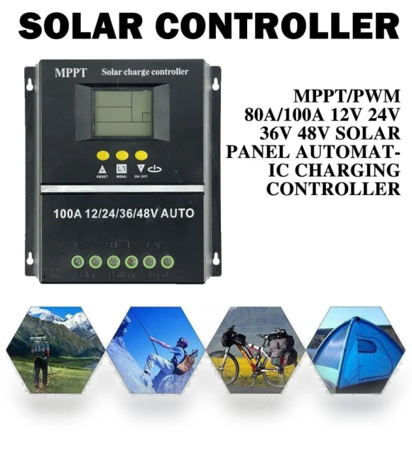 Solar Charge Controller — Power Management, DeLam01