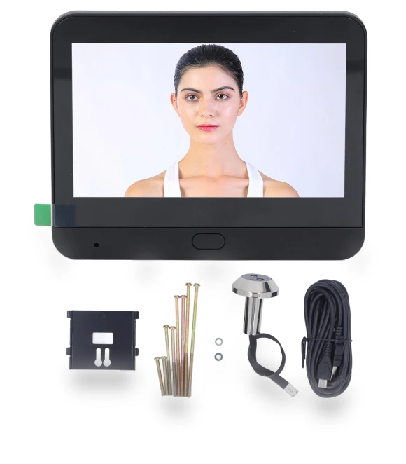 Smart Wireless Doorbell with Peephole Camera — Smart Home Security, DaiXiao-N11