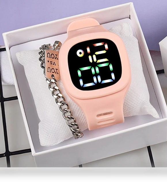 Student LED Electronic Watch — Men's Timepieces, boy