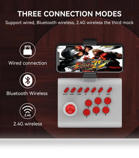 Wireless Arcade Controller — Gaming Controllers, TECTINTER