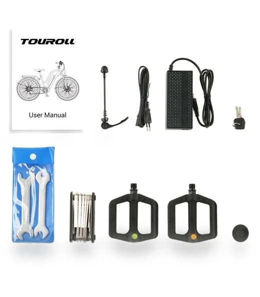 Electric Bike with Mid-Drive Motor — Electric Vehicles, Touroll