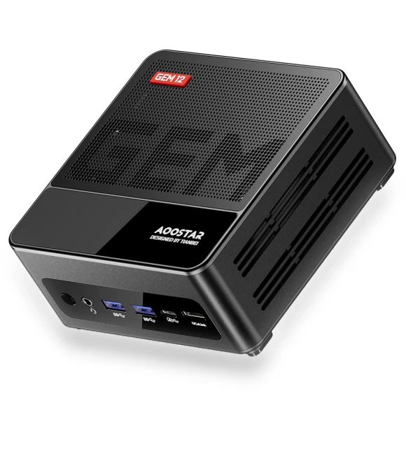GEM12 Max Mini PC Barebone — Barebones, AOOSTAR