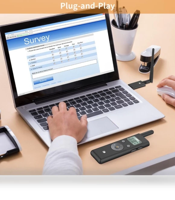 Long Distance Laser Remote Control Green Light Page Turner — Presentation Pointers, Doosl